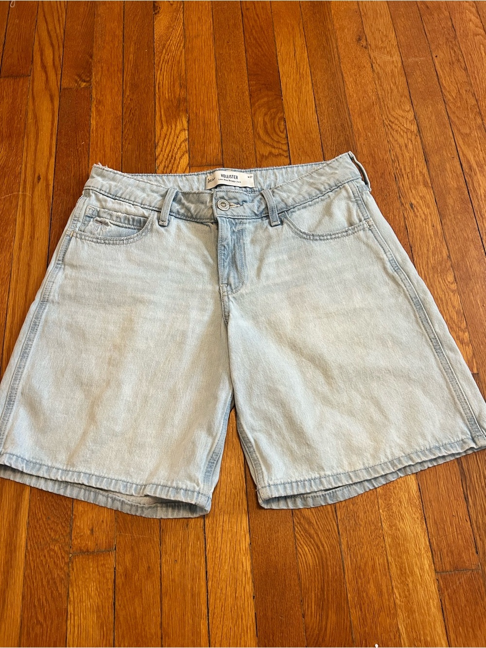 Hollister Light Blue Denin Jean Shorts